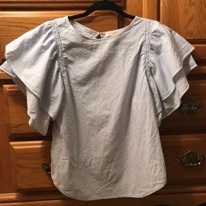 LOFT puff sleeve top